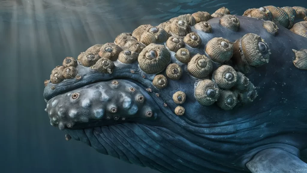 Commensalism: The Barnacle and the Whale in a symbiotic relationship